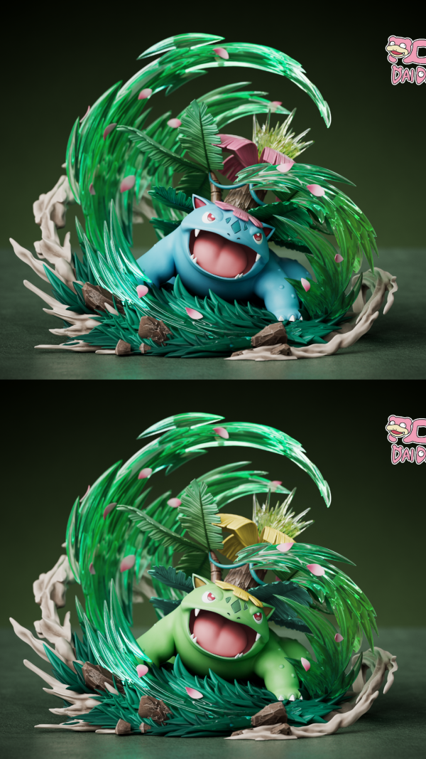 【預購】呆呆 MEGA妙蛙花 雙配色 寶可夢 神奇寶貝 心蹤,shinzou,GK,雕像,公仔,玩具,模型,一番賞,GK模型,GK雕像