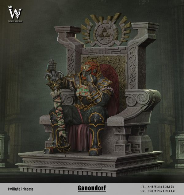 【預購】Wake 黃昏公主 加儂多夫 薩爾達傳說 心蹤,shinzou,GK,雕像,公仔,玩具,模型,一番賞,GK模型,GK雕像