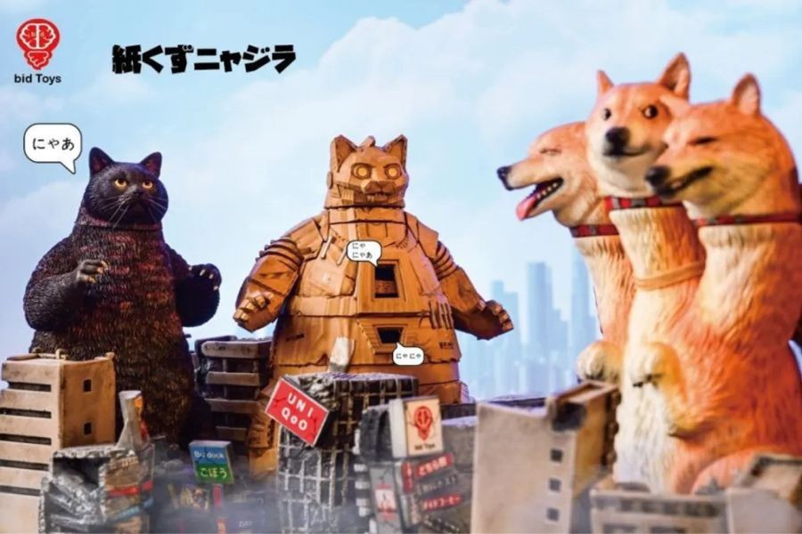 【預購】Bid Toys 紙屑喵機拉 全套組 心蹤,shinzou,GK,雕像,公仔,玩具,模型,一番賞,GK模型,GK雕像