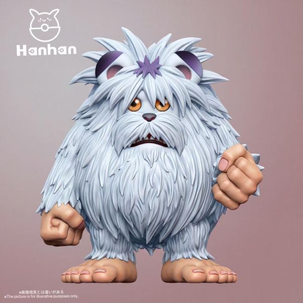 【預購】憨憨 hanhan 毛人獸 數碼寶貝 心蹤,shinzou,GK,雕像,公仔,玩具,模型,一番賞,GK模型,GK雕像