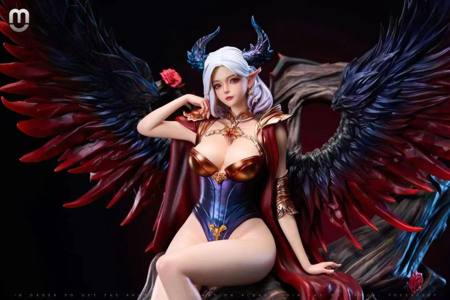 【預購】原創授權 MU 焰魔 朱迪 四版本 雙比例 惡魔第一彈 心蹤,shinzou,GK,雕像,公仔,玩具,模型,一番賞,GK模型,GK雕像