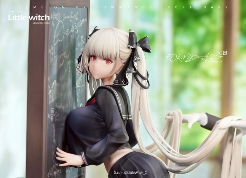 【預購】Little witch 可畏 碧藍航線 心蹤,shinzou,GK,雕像,公仔,玩具,模型,一番賞,GK模型,GK雕像
