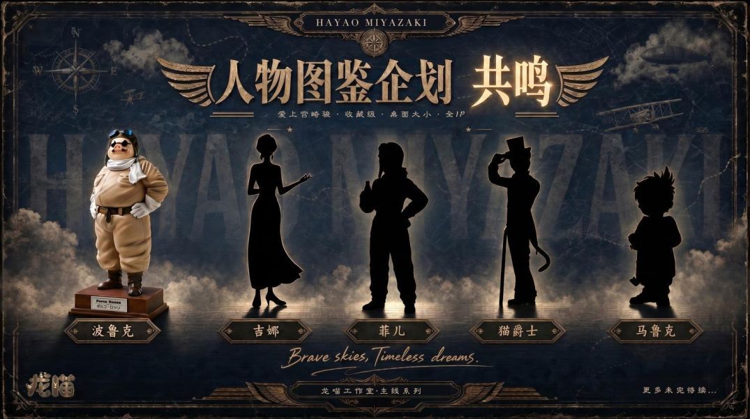【預購】龍喵 紅豬波魯克 宮崎駿 心蹤,shinzou,GK,雕像,公仔,玩具,模型,一番賞,GK模型,GK雕像