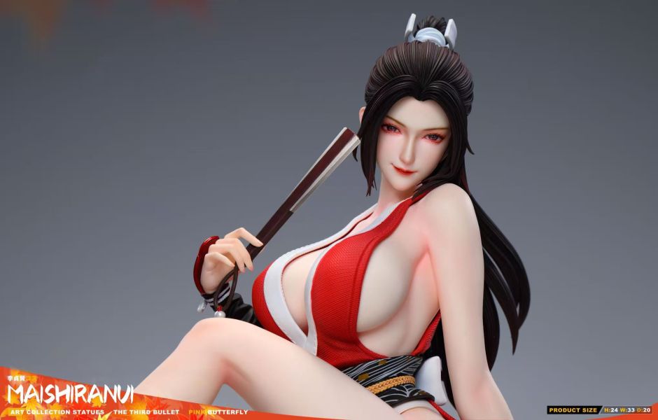 【預購】粉蝶 貞賢A 不知火舞 格鬥天王 餓狼傳說 海外版 心蹤,shinzou,GK,雕像,公仔,玩具,模型,一番賞,GK模型,GK雕像
