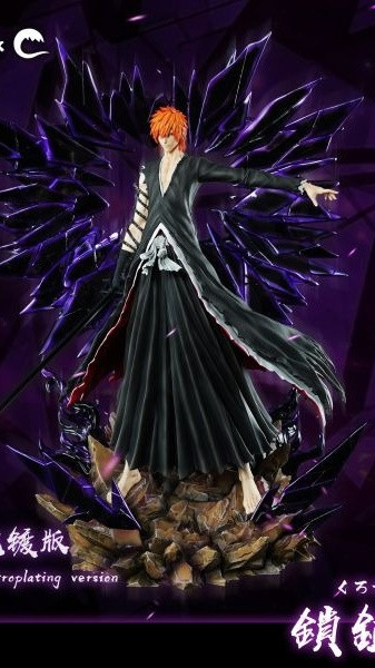 【預購】HXHENG×CHENG 鎖鏈一護 死神 心蹤,shinzou,GK,雕像,公仔,玩具,模型,一番賞,GK模型,GK雕像