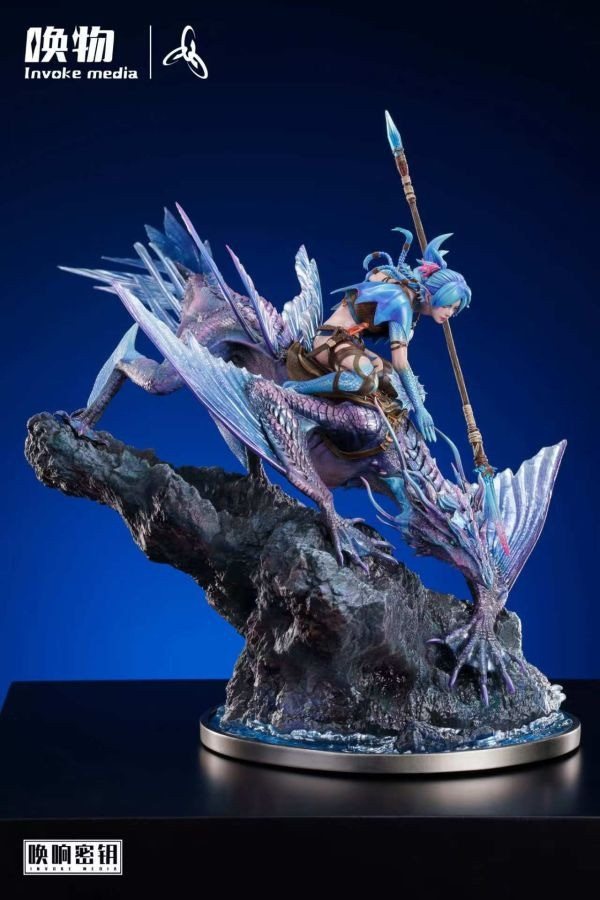 【預購】喚物 龍與少女 藍心與澤洛爾 心蹤,shinzou,GK,雕像,公仔,玩具,模型,一番賞,GK模型,GK雕像