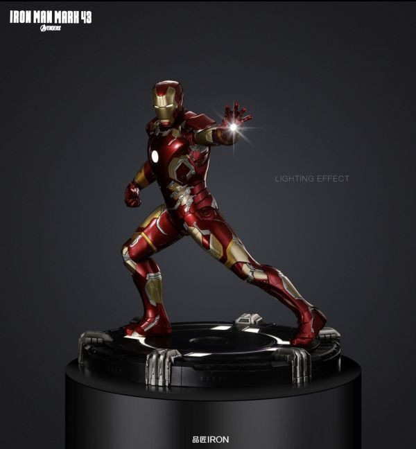 【預購】品匠Iron 鋼鐵人MK43 Marvel漫威 心蹤,shinzou,GK,雕像,公仔,玩具,模型,一番賞,GK模型,GK雕像