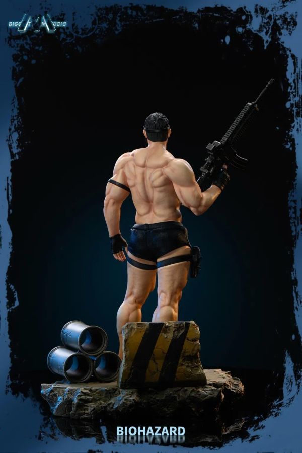【預購】Biggest Man BM 克里斯·雷德菲爾 生化危機 惡靈古堡 心蹤,shinzou,GK,雕像,公仔,玩具,模型,一番賞,GK模型,GK雕像