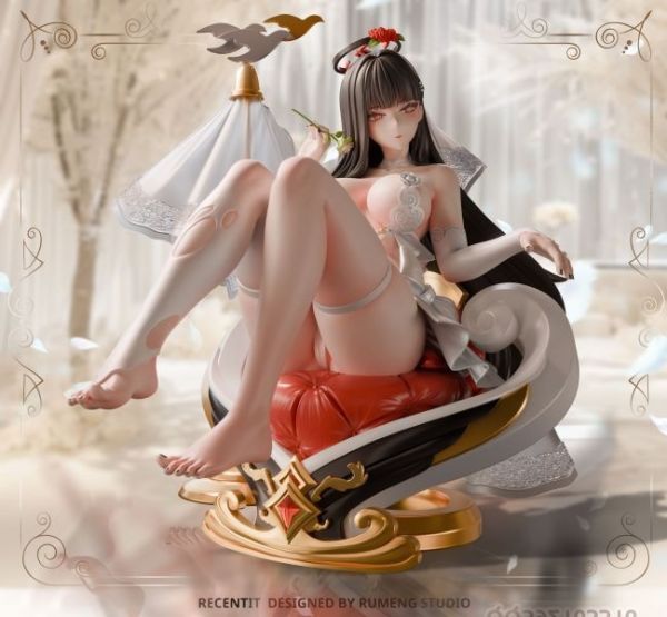 【預購】如夢社 花嫁莉音 蔚藍檔案 心蹤,shinzou,GK,雕像,公仔,玩具,模型,一番賞,GK模型,GK雕像