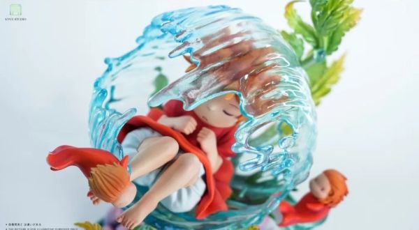 【預購】宮作坊 KYUU 睡夢金魚姬 崖上的波妞 宮崎駿 心蹤,shinzou,GK,雕像,公仔,玩具,模型,一番賞,GK模型,GK雕像