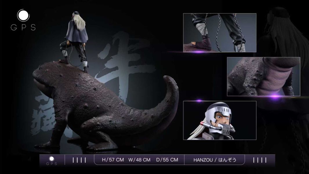 【預購】GPS 娃娃魚 山椒魚半藏 火影忍者 心蹤,shinzou,GK,雕像,公仔,玩具,模型,一番賞,GK模型,GK雕像