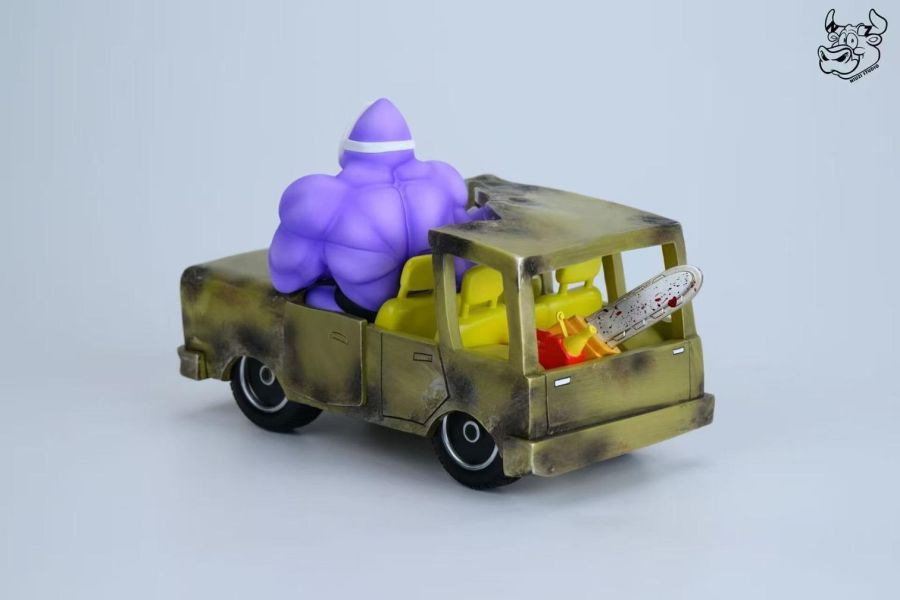 【預購】NIUZI 牛子 狂扁小朋友 汽車版 紫色恐怖 心蹤,shinzou,GK,雕像,公仔,玩具,模型,一番賞,GK模型,GK雕像
