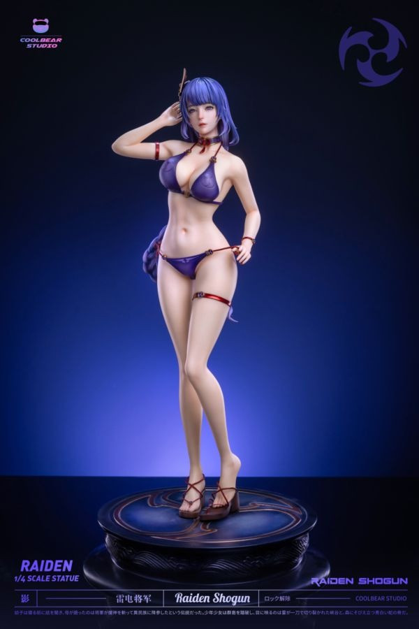 【R18預購】Coolbear 酷熊 制服少女 雷電將軍 原神 心蹤,shinzou,GK,雕像,公仔,玩具,模型,一番賞,GK模型,GK雕像