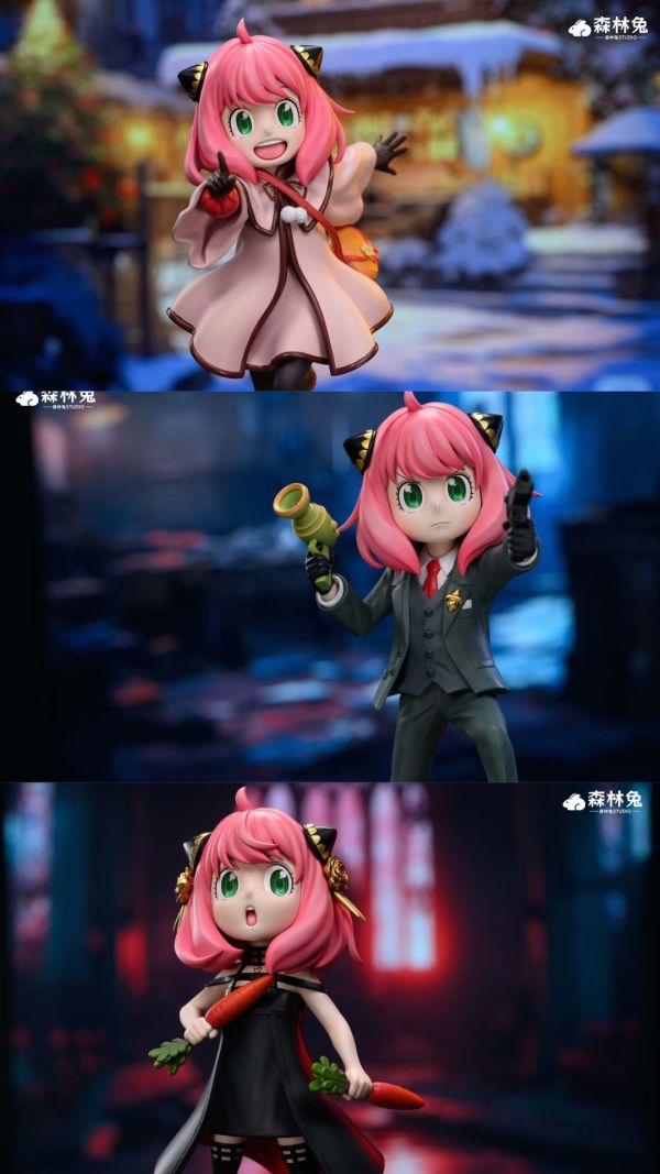 【預購】森林兔 安妮亞變裝cos 間諜家家酒 心蹤,shinzou,GK,雕像,公仔,玩具,模型,一番賞,GK模型,GK雕像