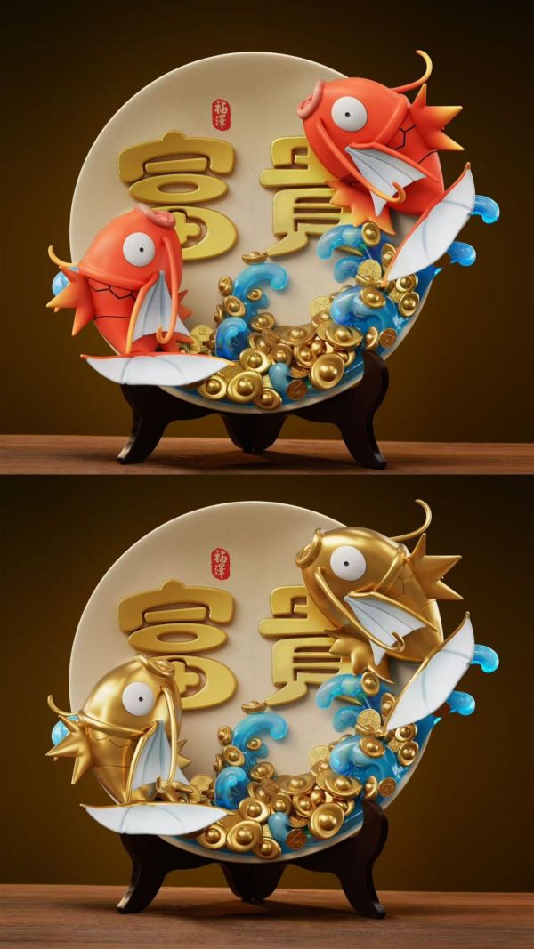 【預購】MAR模玩 富貴招財鯉魚王 寶可夢 心蹤,shinzou,GK,雕像,公仔,玩具,模型,一番賞,GK模型,GK雕像