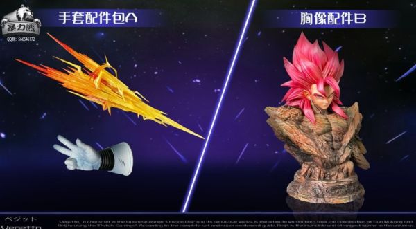 【預購】暴力熊 超四悟吉塔 七龍珠 心蹤,shinzou,GK,雕像,公仔,玩具,模型,一番賞,GK模型,GK雕像