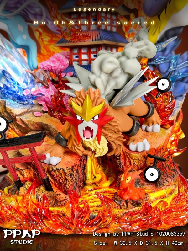 【預購】PPAP丨寶可夢 神奇寶貝 鳳王+三聖獸 炎帝&雷公&水君 雙配色 神獸系列第三彈 心蹤 𝑺𝒉𝒊𝒏𝒁𝒐𝒖,心蹤,ShinZou,心蹤GK,心粽GK,心綜GK,心縱GK,新宗GK,新縱GK,新粽GK,新蹤GK,火影忍者GK,海賊王GK,七龍珠GK,巨人GK,間諜家家酒GK,咒術迴戰GK,GK