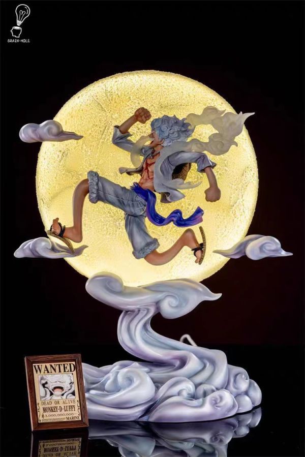 【海外現貨】腦洞 奔月尼卡魯夫 海賊王 心蹤,shinzou,GK,雕像,公仔,玩具,模型,一番賞,GK模型,GK雕像