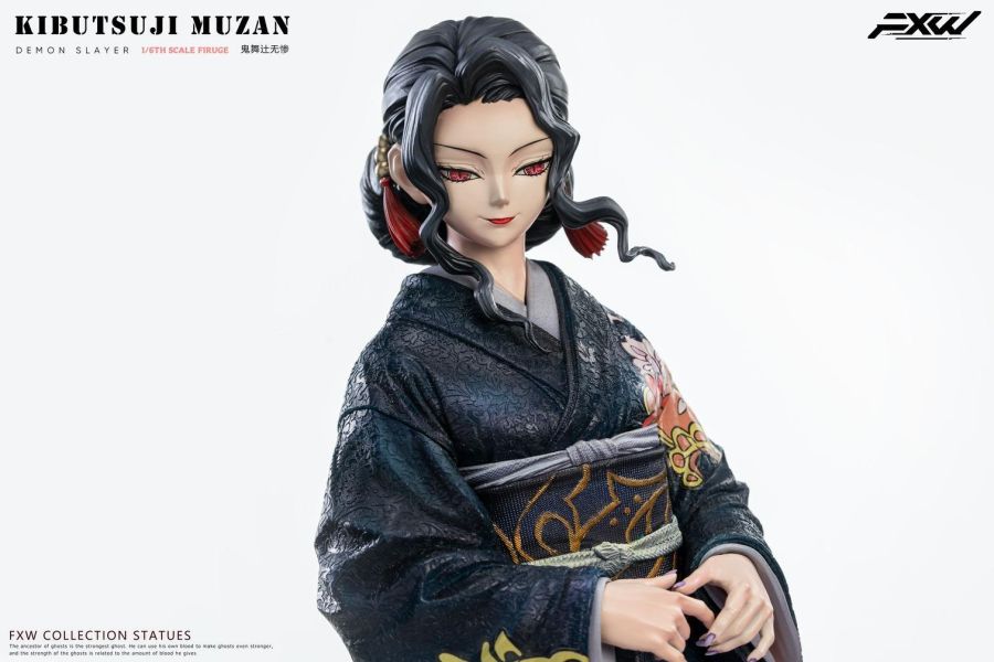 【預購】FXW 無慘大人 女版 鬼滅之刃 心蹤,shinzou,GK,雕像,公仔,玩具,模型,一番賞,GK模型,GK雕像