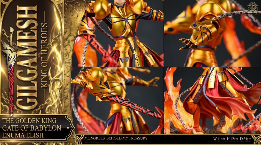 【預購】聖盃 HG 金閃閃 吉爾伽美什 Fate 心蹤,shinzou,GK,雕像,公仔,玩具,模型,一番賞,GK模型,GK雕像