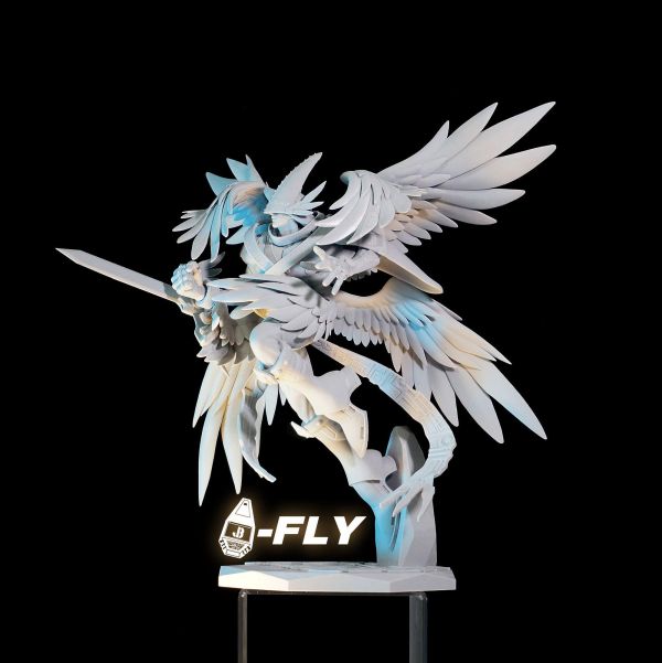 【預購】JBS 羈絆社 神聖天使獸 數碼寶貝 心蹤,shinzou,GK,雕像,公仔,玩具,模型,一番賞,GK模型,GK雕像