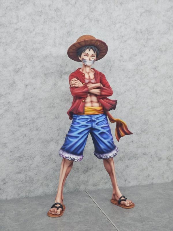 【預購】AW 抱胸橡皮人 魯夫 海賊王 心蹤,shinzou,GK,雕像,公仔,玩具,模型,一番賞,GK模型,GK雕像