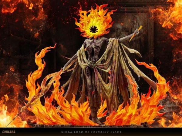 【預購】力量 CHIKARA 癲火之王 米德拉 艾爾登法環 心蹤,shinzou,GK,雕像,公仔,玩具,模型,一番賞,GK模型,GK雕像