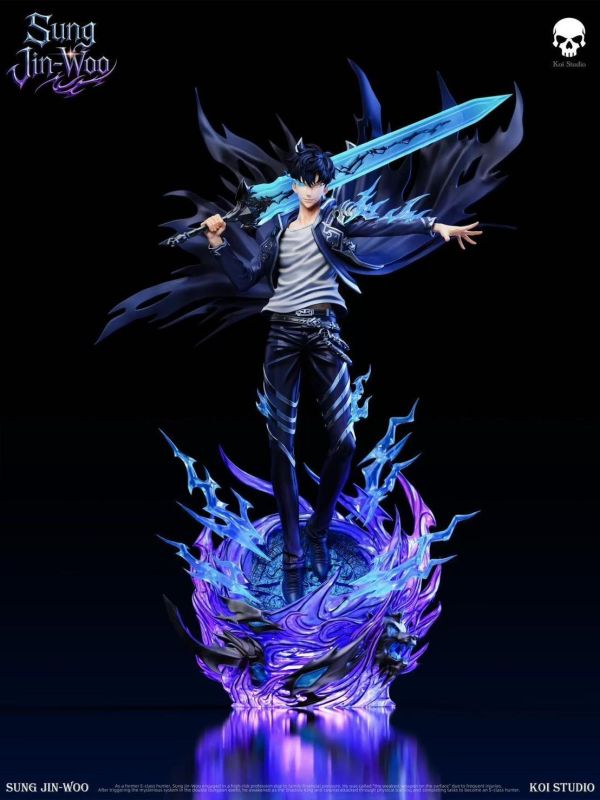 【預購】KOI Sung Jin–Woo 成振宇 我獨自升級 心蹤,shinzou,GK,雕像,公仔,玩具,模型,一番賞,GK模型,GK雕像
