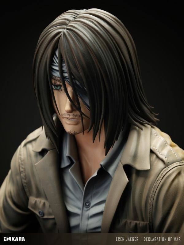 【預購】力量 CHIKARA 艾連葉卡 庫爾迦先生 進擊的巨人 心蹤,shinzou,GK,雕像,公仔,玩具,模型,一番賞,GK模型,GK雕像