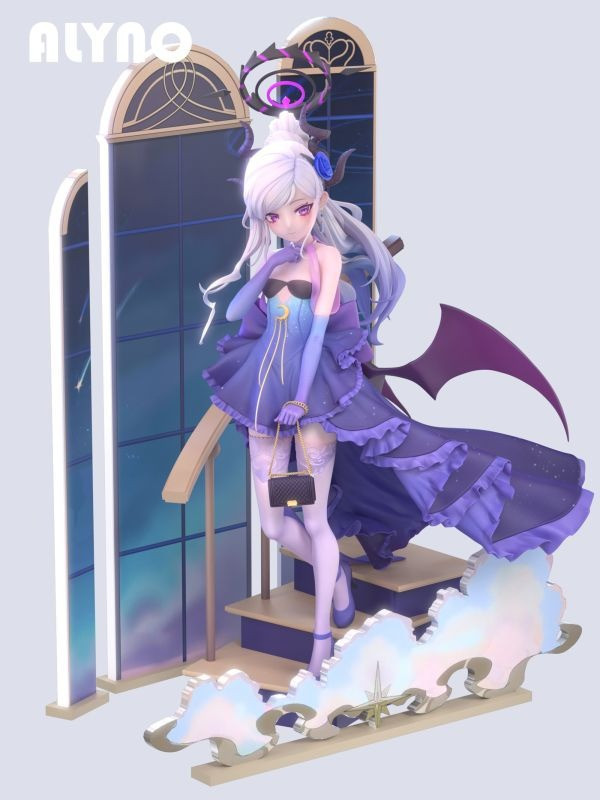 【預購】Alyno 艾蕾儂 星瀾夜宴 日奈 蔚藍檔案 心蹤,shinzou,GK,雕像,公仔,玩具,模型,一番賞,GK模型,GK雕像