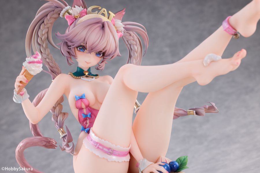 【預購】正版授權 HobbySakura 蛋糕貓娘 心蹤,shinzou,GK,雕像,公仔,玩具,模型,一番賞,GK模型,GK雕像