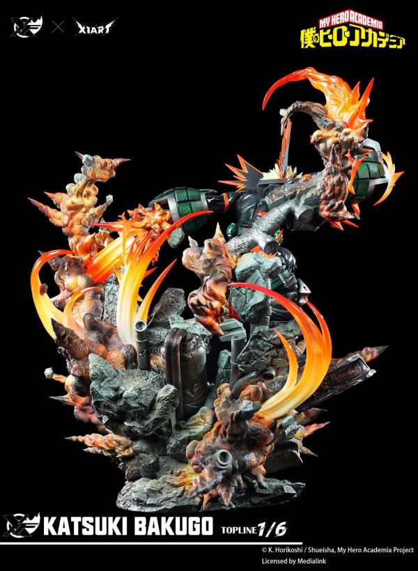 【預購】正版授權 XFire 爆豪勝己 我的英雄學院 心蹤,shinzou,GK,雕像,公仔,玩具,模型,一番賞,GK模型,GK雕像