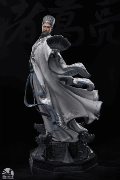 【預購】開天 諸葛亮 諸葛孔明 三國系列 心蹤,shinzou,GK,雕像,公仔,玩具,模型,一番賞,GK模型,GK雕像