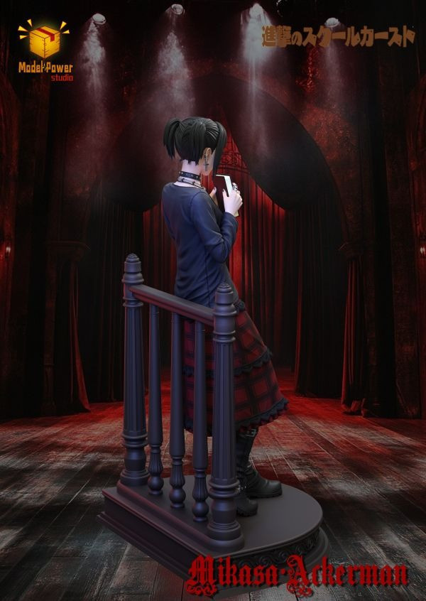 【預購】Model Power 美高米卡莎 進擊的巨人 心蹤,shinzou,GK,雕像,公仔,玩具,模型,一番賞,GK模型,GK雕像