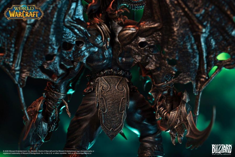 【預購】正版授權 HEX Collectibles 伊利丹·怒風 銅色 魔獸世界 心蹤,shinzou,GK,雕像,公仔,玩具,模型,一番賞,GK模型,GK雕像