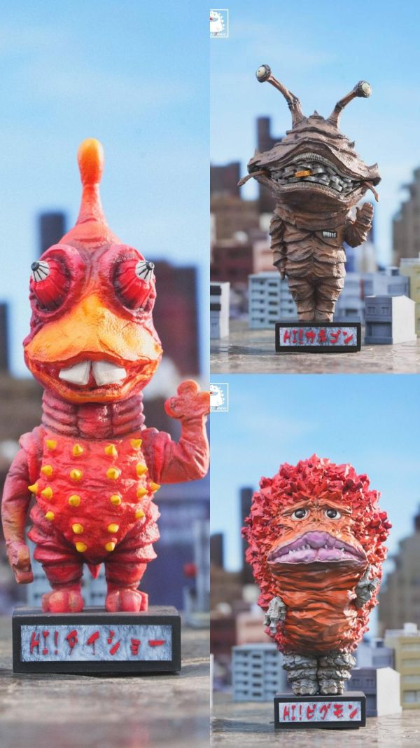 【預購】KAIJUU TANDO 皮古蒙 塔伊銷 卡內貢 超人力霸王 心蹤,shinzou,GK,雕像,公仔,玩具,模型,一番賞,GK模型,GK雕像