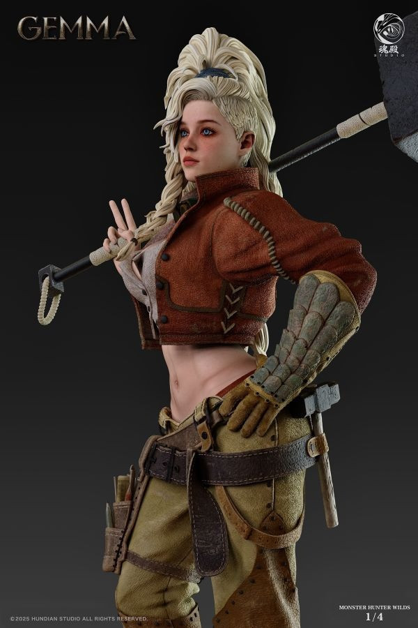 【預購】魂殿 潔瑪 魔物獵人 心蹤,shinzou,GK,雕像,公仔,玩具,模型,一番賞,GK模型,GK雕像