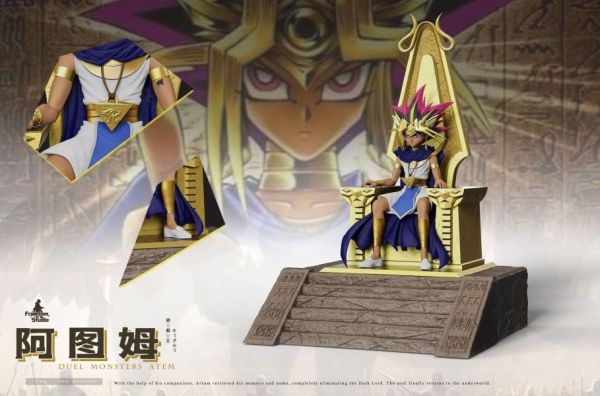 【預購】Freedom 法老王 亞圖姆王座 遊戲王 心蹤,shinzou,GK,雕像,公仔,玩具,模型,一番賞,GK模型,GK雕像