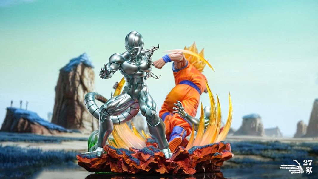 【預購】27獄 悟空vs金屬古拉 克維拉 七龍珠 心蹤,shinzou,GK,雕像,公仔,玩具,模型,一番賞,GK模型,GK雕像
