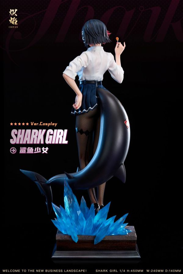 【預購】熾焰 Shark Girl 鯊魚少女 絕區零 心蹤,shinzou,GK,雕像,公仔,玩具,模型,一番賞,GK模型,GK雕像