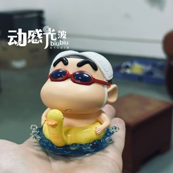 【預購】動感光波 泳圈小新冰箱貼 蠟筆小新 心蹤,shinzou,GK,雕像,公仔,玩具,模型,一番賞,GK模型,GK雕像