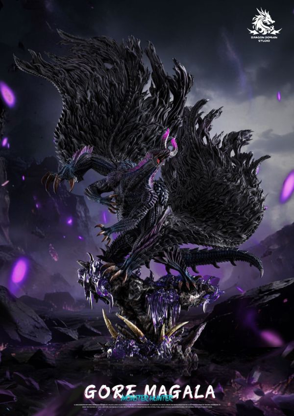 【預購】Dragon Realm 黑蝕龍 魔物獵人 心蹤,shinzou,GK,雕像,公仔,玩具,模型,一番賞,GK模型,GK雕像