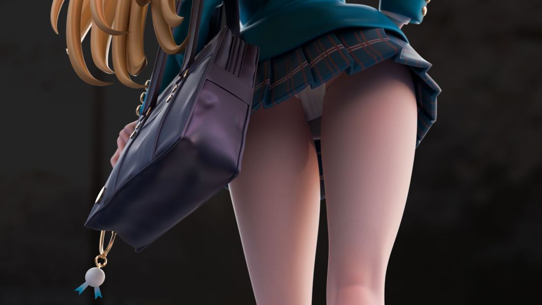 【預購】千本櫻工造 JK小卡 卡提希婭 鳴潮 心蹤,shinzou,GK,雕像,公仔,玩具,模型,一番賞,GK模型,GK雕像