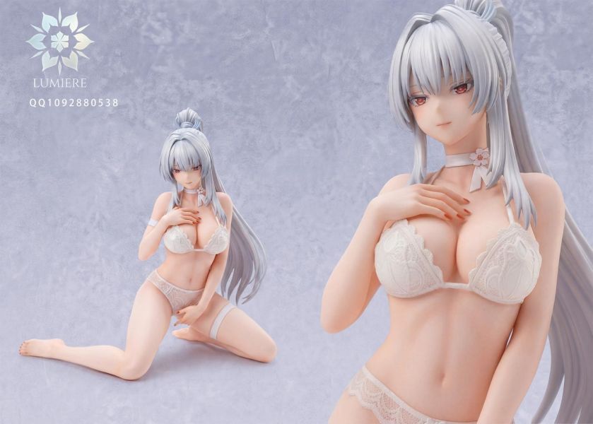 【預購】LUMIERE 白髮巫女 緋雪 鳴潮 海外版 心蹤,shinzou,GK,雕像,公仔,玩具,模型,一番賞,GK模型,GK雕像