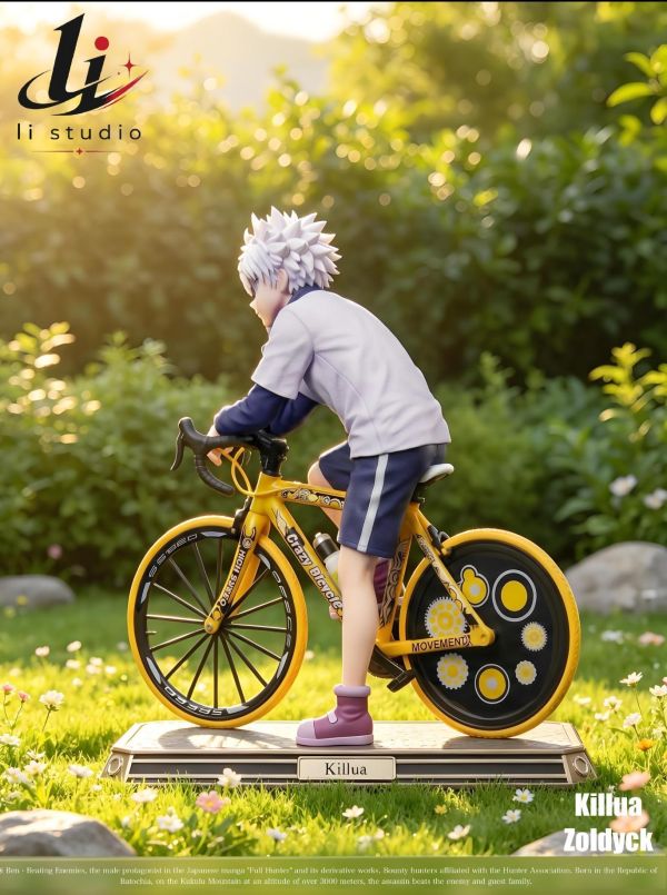 【預購】Li 單車上的奇犽 全職獵人 心蹤,shinzou,GK,雕像,公仔,玩具,模型,一番賞,GK模型,GK雕像