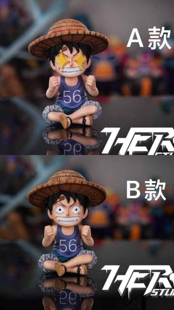 【預購】Hero 童年草帽魯夫 雙版本 海賊王 心蹤,shinzou,GK,雕像,公仔,玩具,模型,一番賞,GK模型,GK雕像