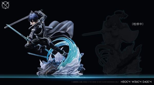 【預購】X-Studio 黑衣劍士 桐人 刀劍神域 心蹤,shinzou,GK,雕像,公仔,玩具,模型,一番賞,GK模型,GK雕像