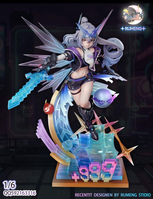 【預購】如夢社 狼尊Lv999 銀狼 崩壞:星穹鐵道 心蹤,shinzou,GK,雕像,公仔,玩具,模型,一番賞,GK模型,GK雕像