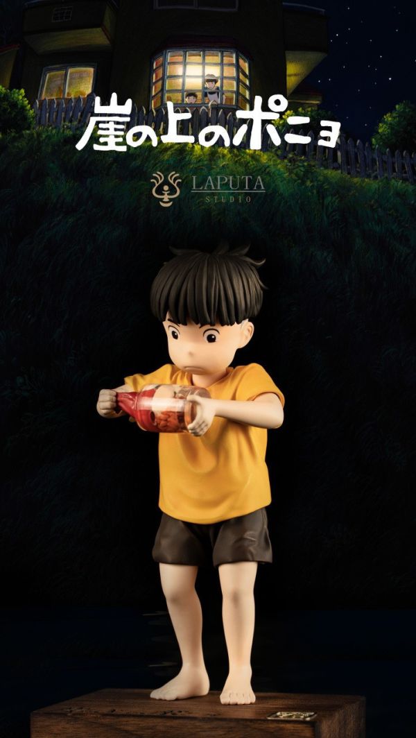 【海外現貨】LAPUTA 宗介與小波妞 崖上的波妞 宮崎駿 心蹤,shinzou,GK,雕像,公仔,玩具,模型,一番賞,GK模型,GK雕像