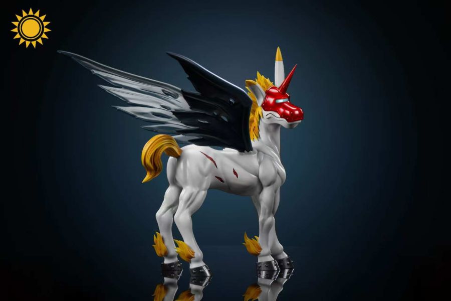 【預購】太陽模玩 獨角馬獸 數碼寶貝 心蹤,shinzou,GK,雕像,公仔,玩具,模型,一番賞,GK模型,GK雕像